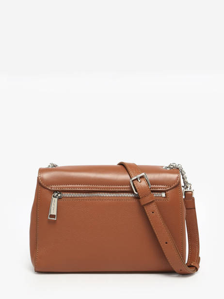 Cross Body Tas Foulonné Pia Leder Lancaster Bruin pia 60 ander zicht 4